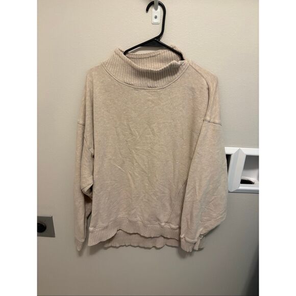 aerie Sweaters - Aerie Beige Oversized Sweater